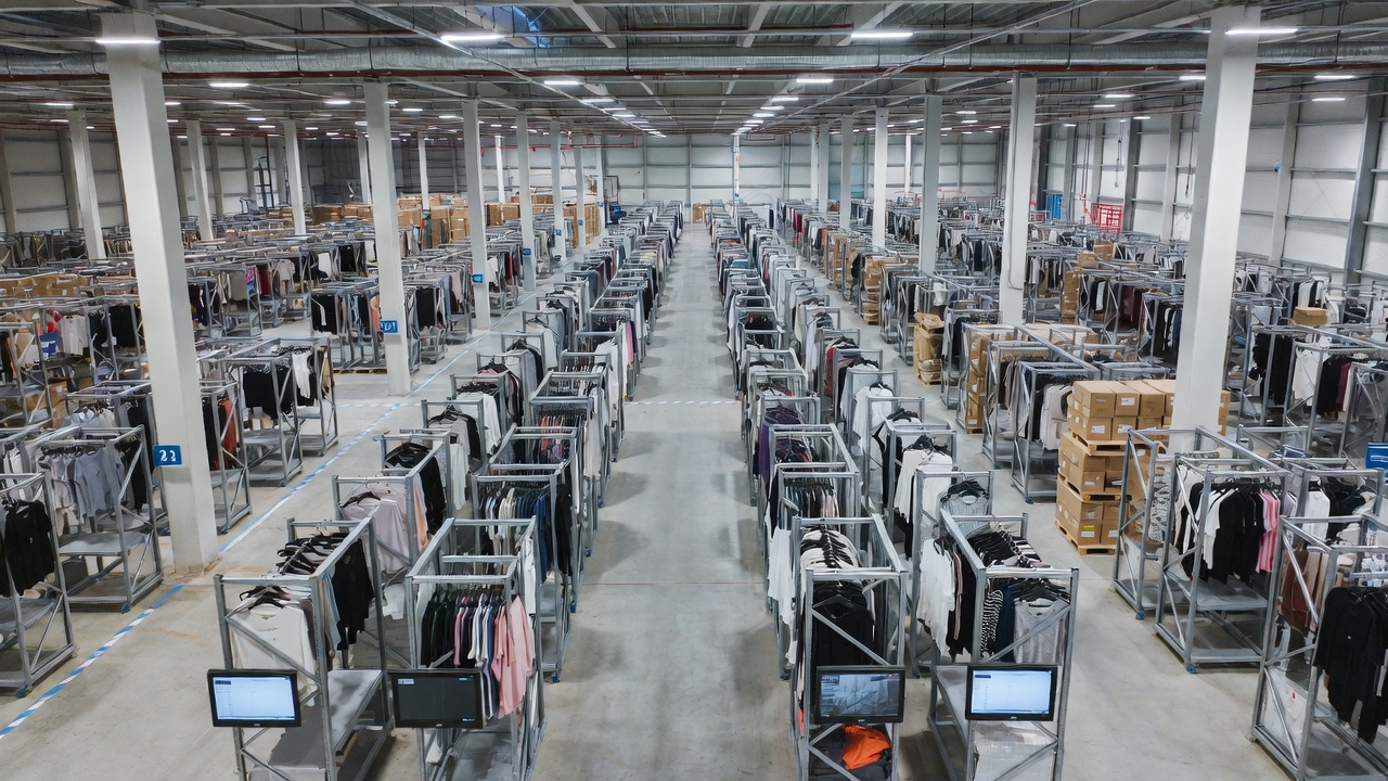 Текстильные операции — склад и отгрузка