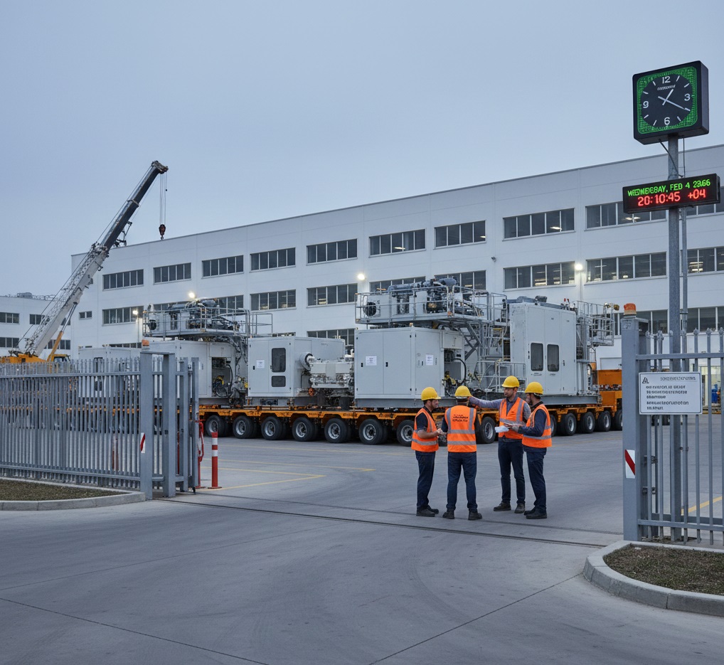 Schedule and delivery windows – industrial logistics coordination