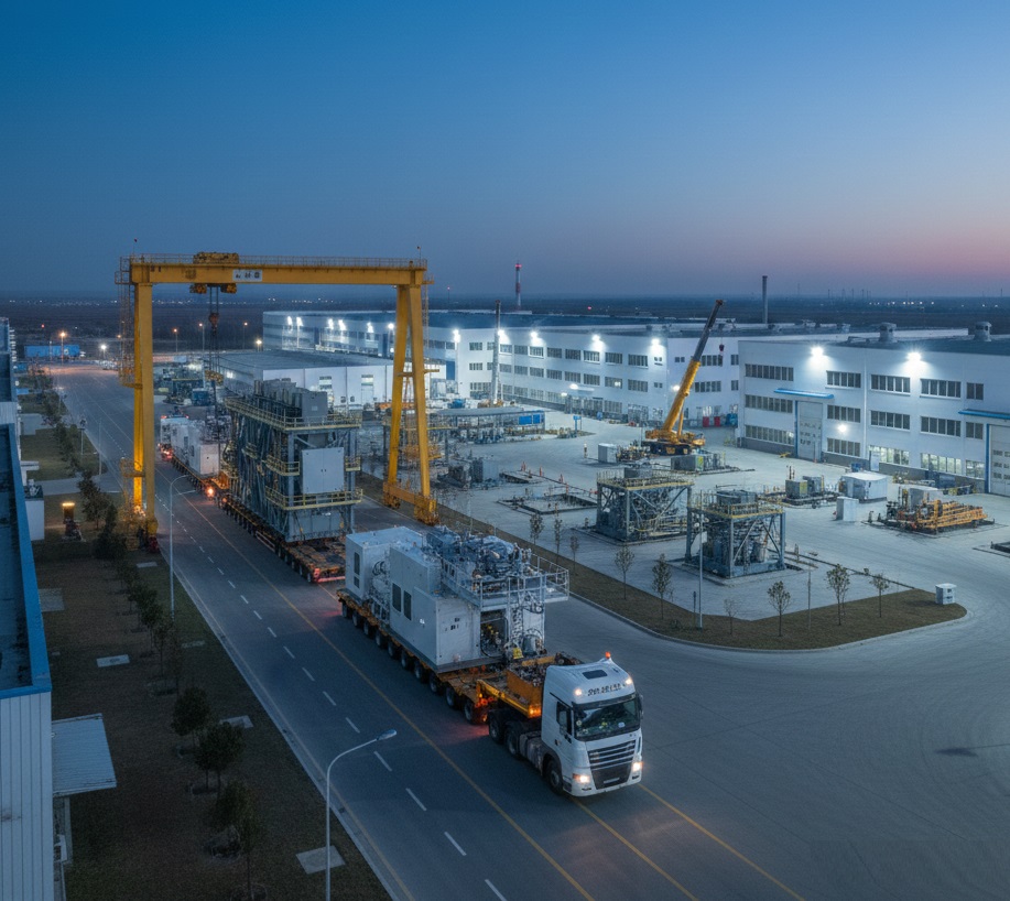 Control and operational visibility in industrial logistics