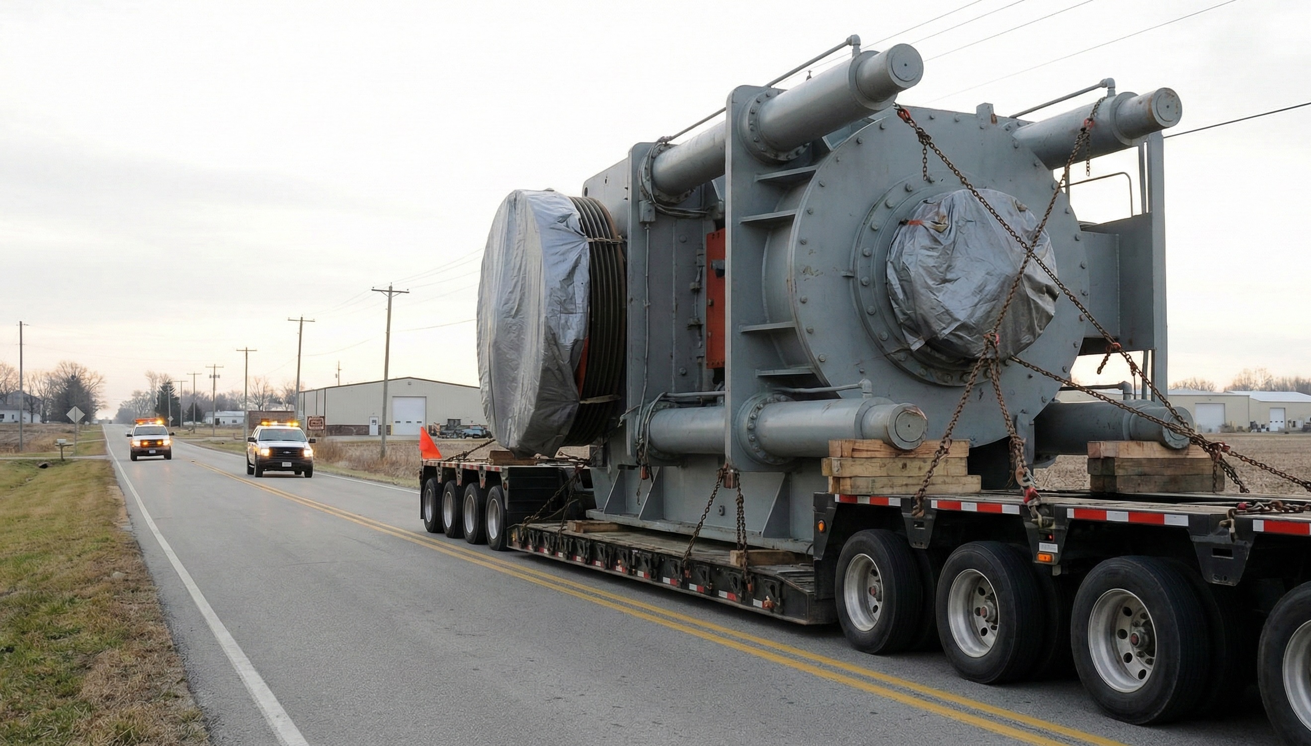 Industrial out-of-gauge and heavy cargo transportation – controlled movement