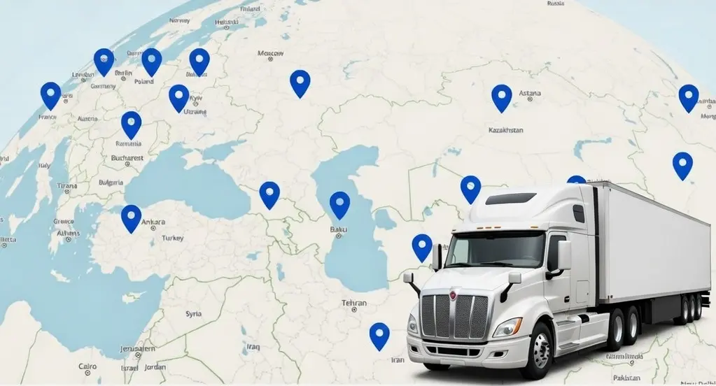 ARAN Logistic Operations Map