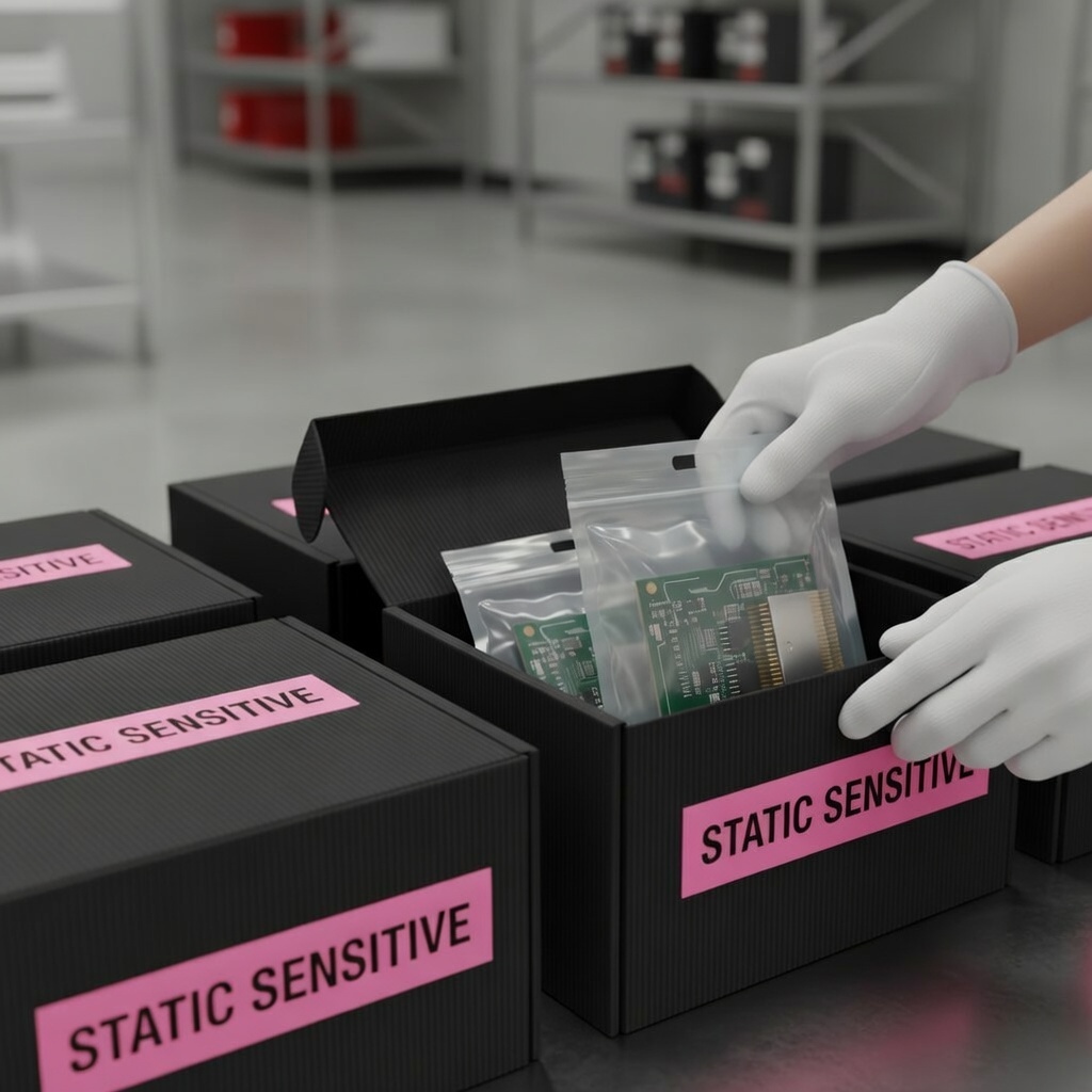 Контроль процесса в логистике электроники