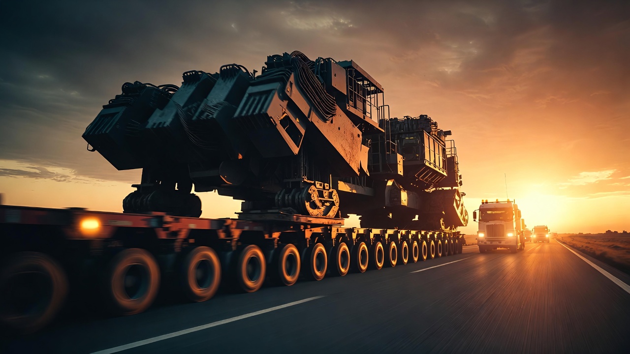 Project oversized transport – ARAN Logistic